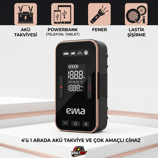 Akü Takviye ve Lastik Şişirme Cihazı